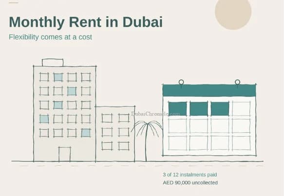 Monthly Rent in Dubai: Flexibility Comes at a Cost