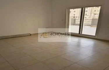 Spacious Studio | Vacant Huge Terrace I Low Floor