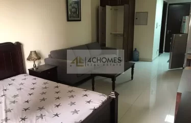 Well maintained Studio I Fully Furnished I Balcony