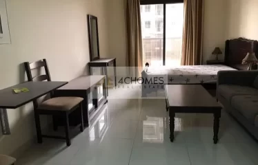 Well maintained Studio I Fully Furnished I Balcony