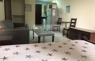 Well maintained Studio I Fully Furnished I Balcony